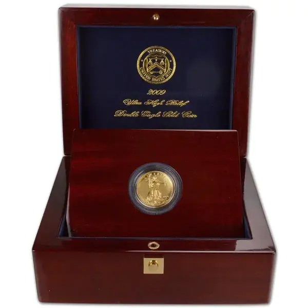 2009 US Gold $20 Ultra High Relief Double Eagle