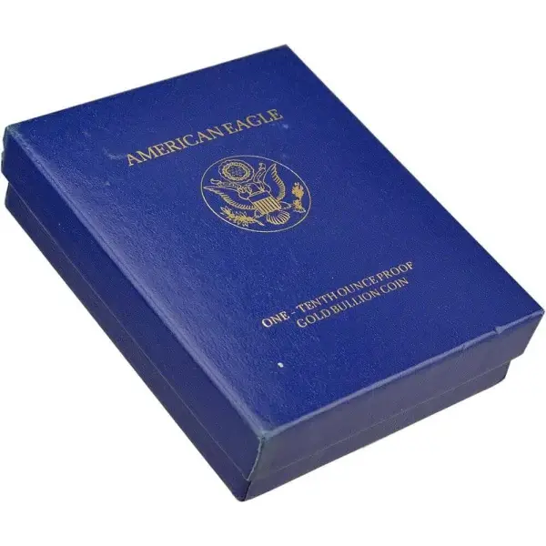 American Gold Eagle Proof 1/10 oz $5 - Coin in OGP - Random Date