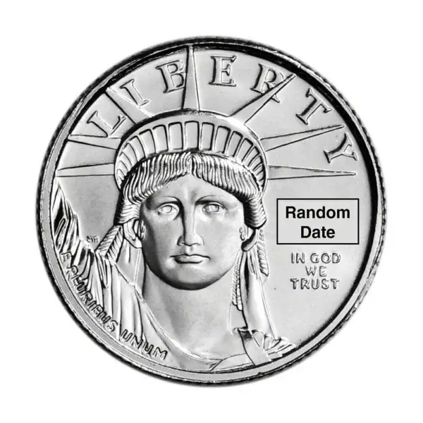 American Platinum Eagle (1/10 oz) $10 - BU - Random Date