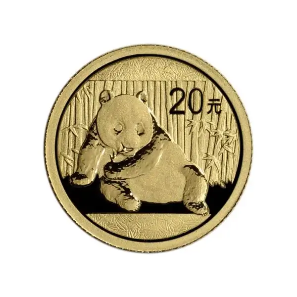 China Gold Panda 1/20 oz 20 Yuan - BU - Random Date