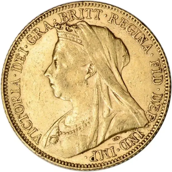 Great Britain Gold Sovereign (.2354 oz) - Victoria Matron - Avg Circ Random Date