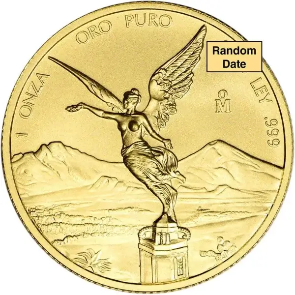 Mexico Gold Libertad 1 oz 1 Onza - BU - Random Date