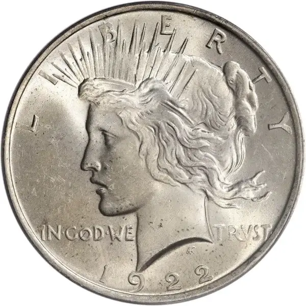 US Peace Silver Dollar - NGC MS63 - (1 Coin) Random Date and Label