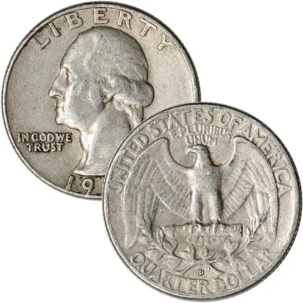 90% Silver Quarters - Roll of 40 - $10 Face Value