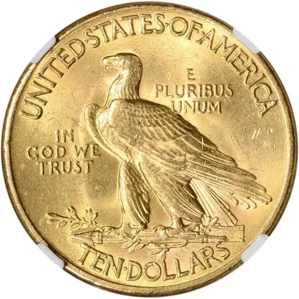 US Gold $10 Indian Head Eagle - NGC MS64 - Random Date