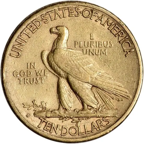 US Gold $10 Indian Head Eagle - XF Condition - Random Date