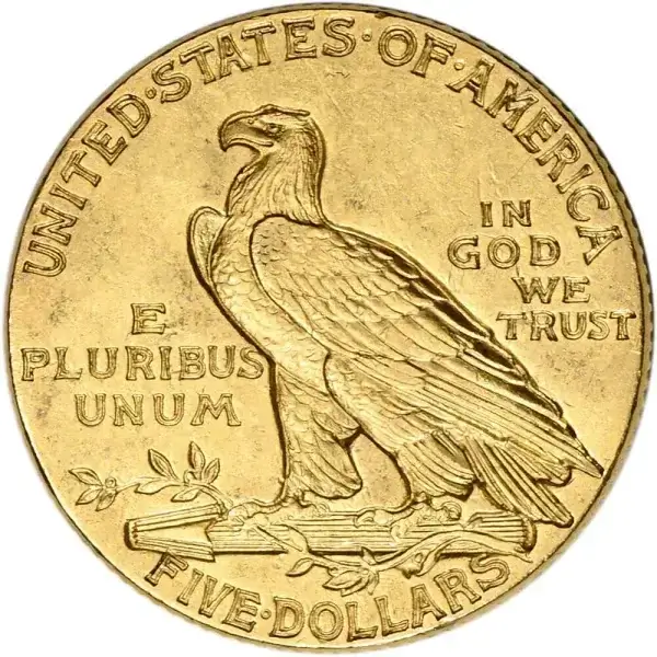 US Gold $5 Indian Head Half Eagle - NGC MS64 - Random Date and Label