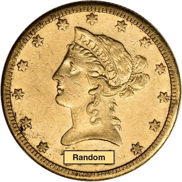 US Gold $10 Liberty Head Eagle - VF - Random Date