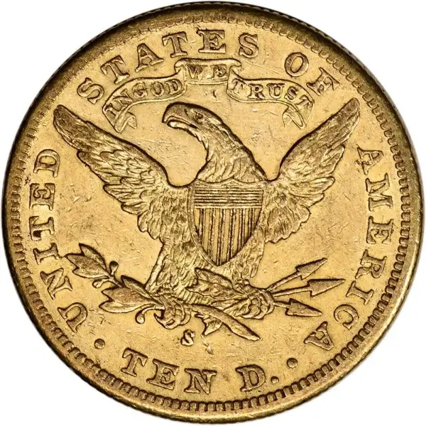 US Gold $10 Liberty Head Eagle - VF - Random Date