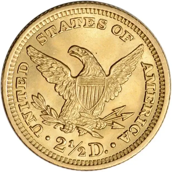 US Gold $2.50 Liberty Head Quarter Eagle - BU - Random Date