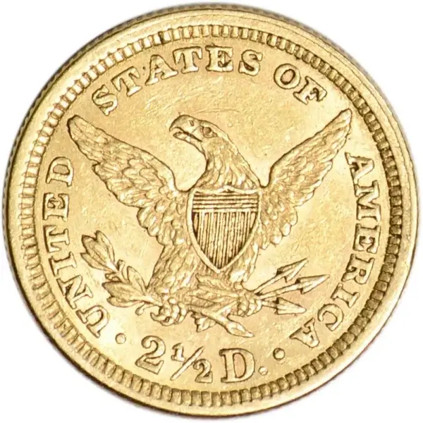 US Gold $2.50 Liberty Head Quarter Eagle - VF - Random Date