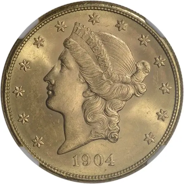 US Gold $20 Liberty Head Double Eagle - NGC MS64 - Random Date