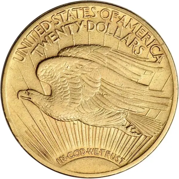 US Gold $20 Saint-Gaudens Double Eagle - VF - Random Date
