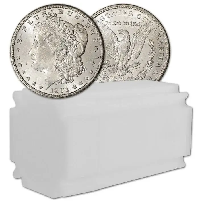 1901 O US Morgan Silver Dollar $1 - BU - Roll of 20 #1