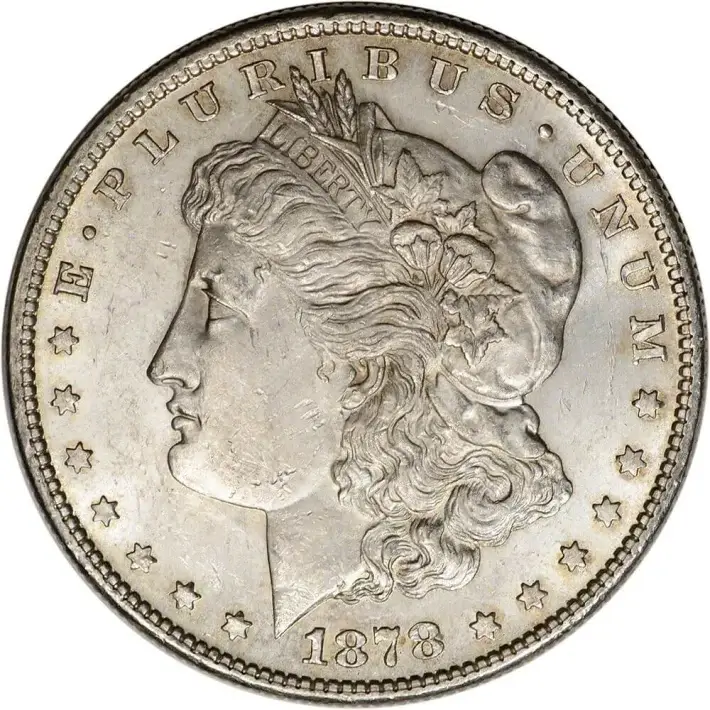 1878 S US Morgan Silver Dollar $1 - BU - Roll of 20 #2