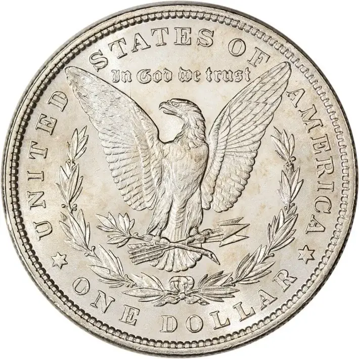 1879 US Morgan Silver Dollar $1 - BU #2