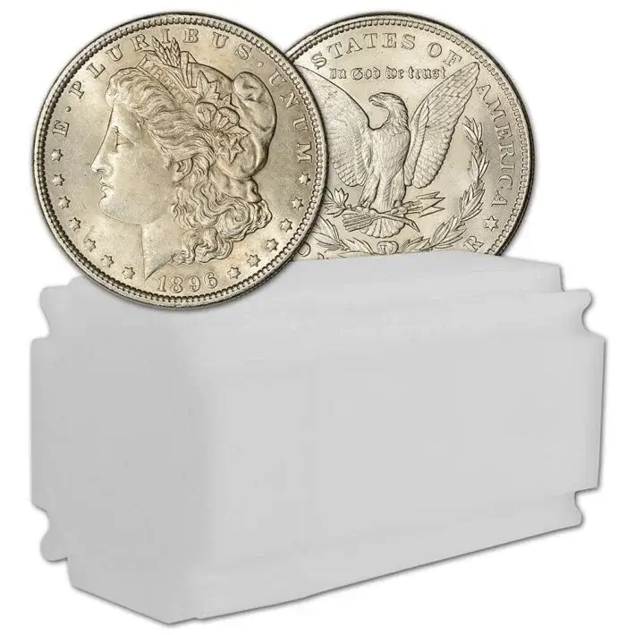 1896 US Morgan Silver Dollar $1 - BU - Roll of 20 #1