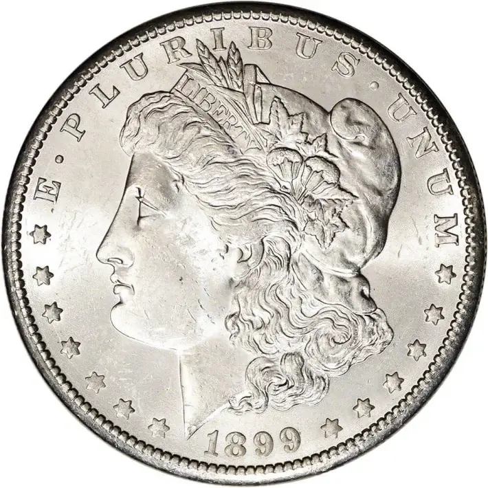 1899 O US Morgan Silver Dollar $1 - BU - Roll of 20 #3