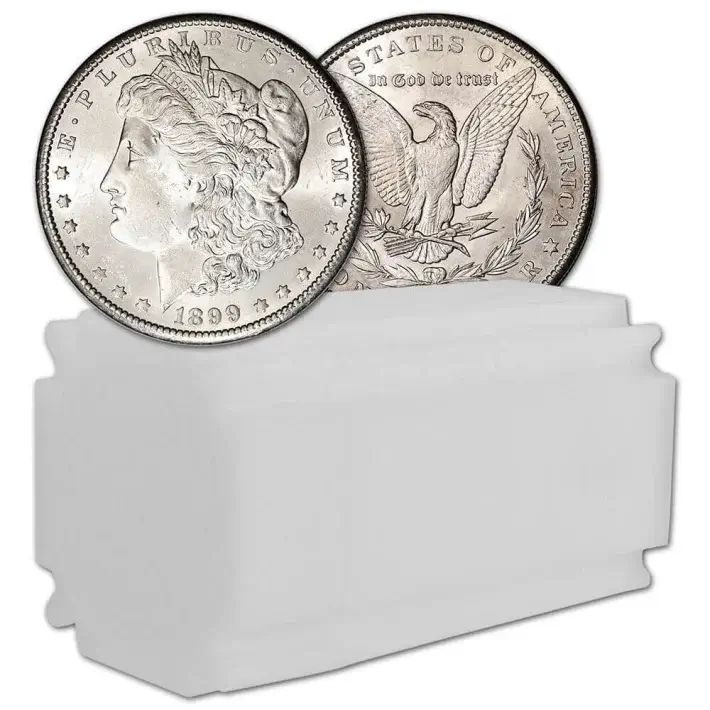 1899 O US Morgan Silver Dollar $1 - BU - Roll of 20 #1