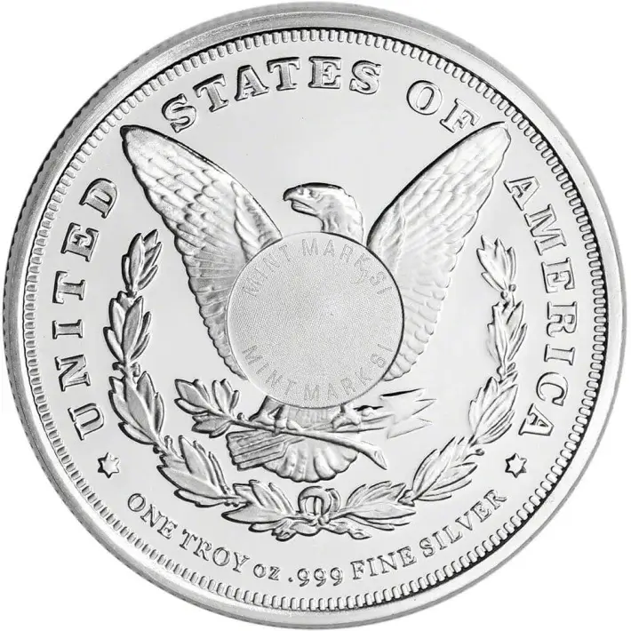 FIVE HUNDRED (500) 1 oz. Silver Round - Sunshine Morgan - .999 Fine #3