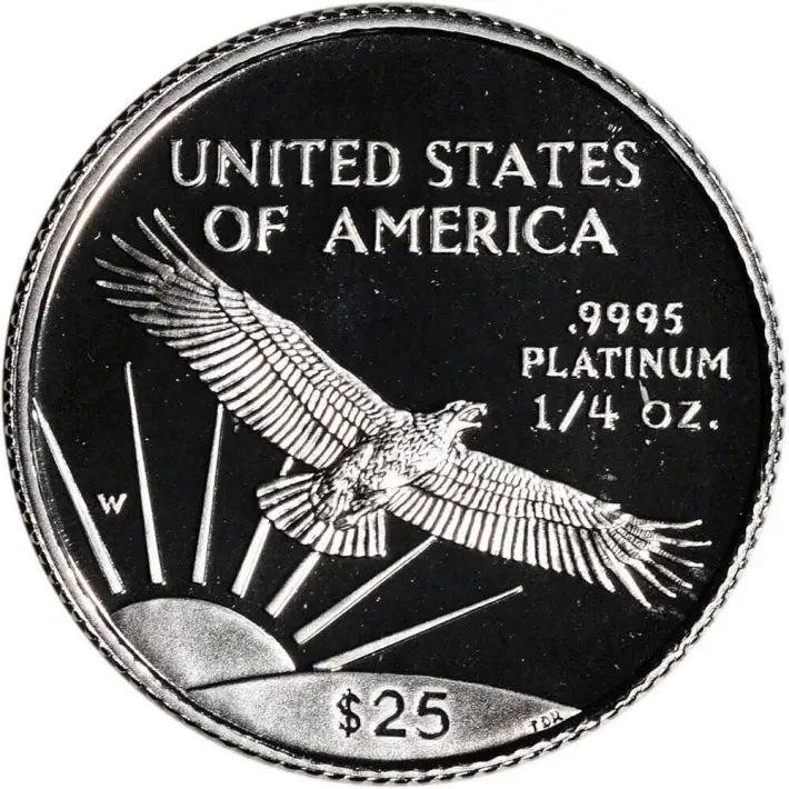 American Platinum Eagle Proof 1/4 oz $25 - Coin in OGP - Random Date #3