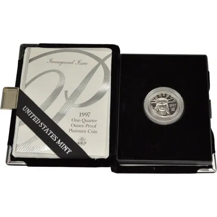 American Platinum Eagle Proof 1/4 oz $25 - Coin in OGP - Random Date #1