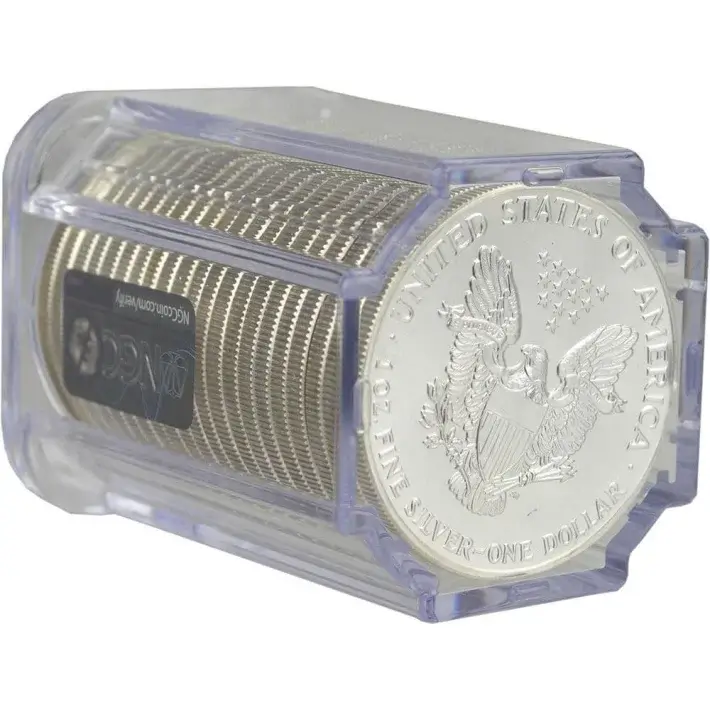 Roll of 20 - 1988 American Silver Eagle - NGC Gem Uncirculated #3