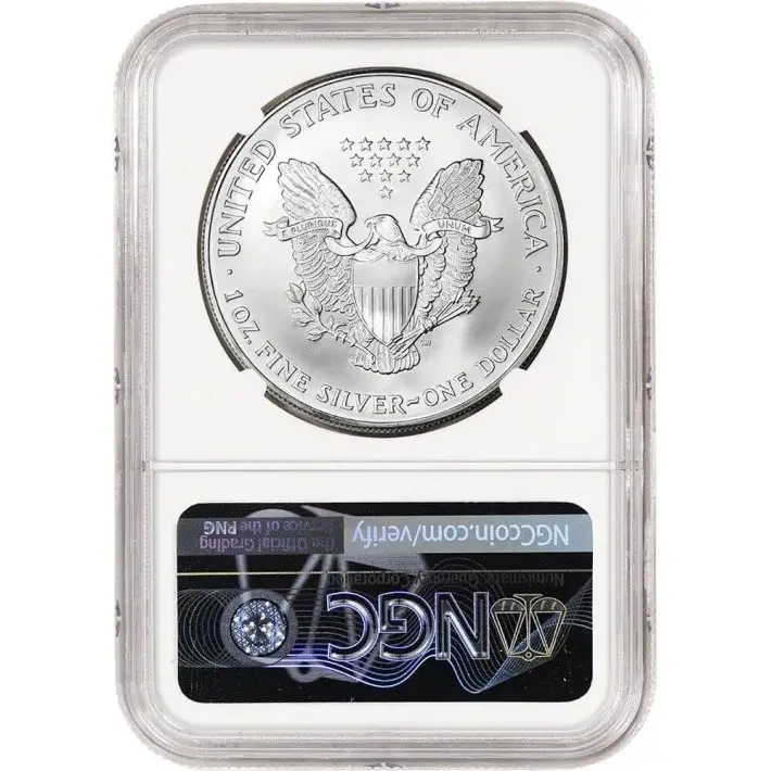 2000 American Silver Eagle Coin - NGC MS69 #3