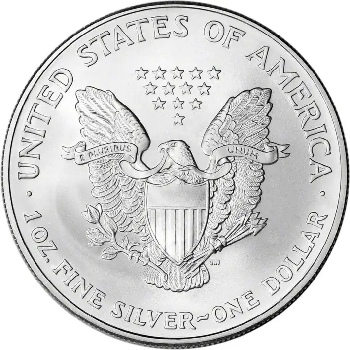 2003 American Silver Eagle 1 oz $1 - BU #2