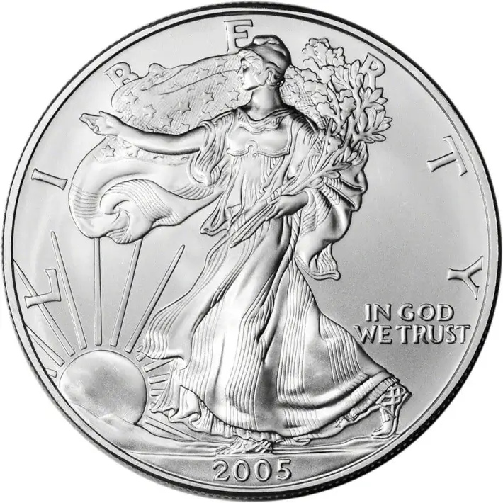 2005 American Silver Eagle Coin - NGC MS69 #4