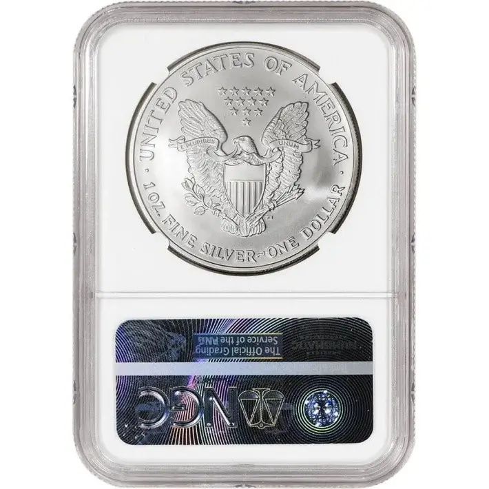2007 American Silver Eagle - NGC MS70 #4