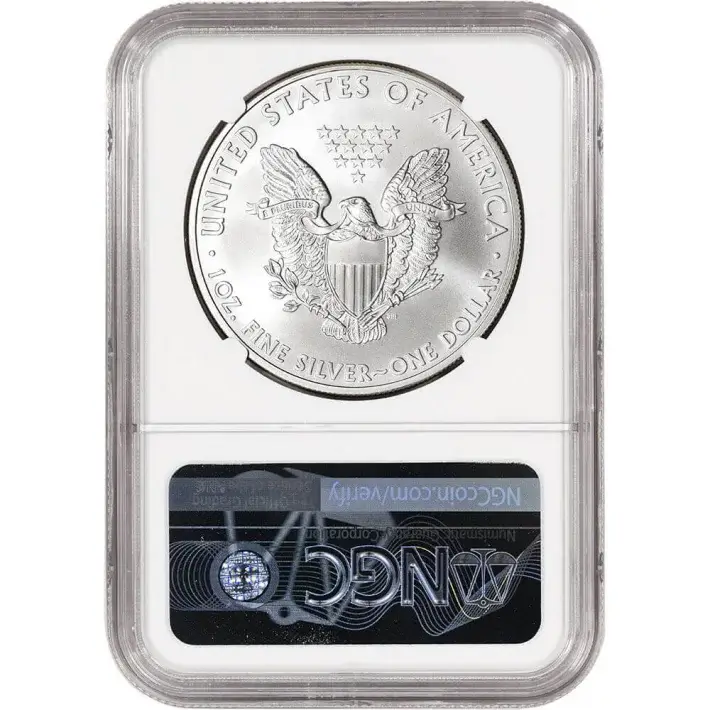 2008 American Silver Eagle - NGC MS70 #5