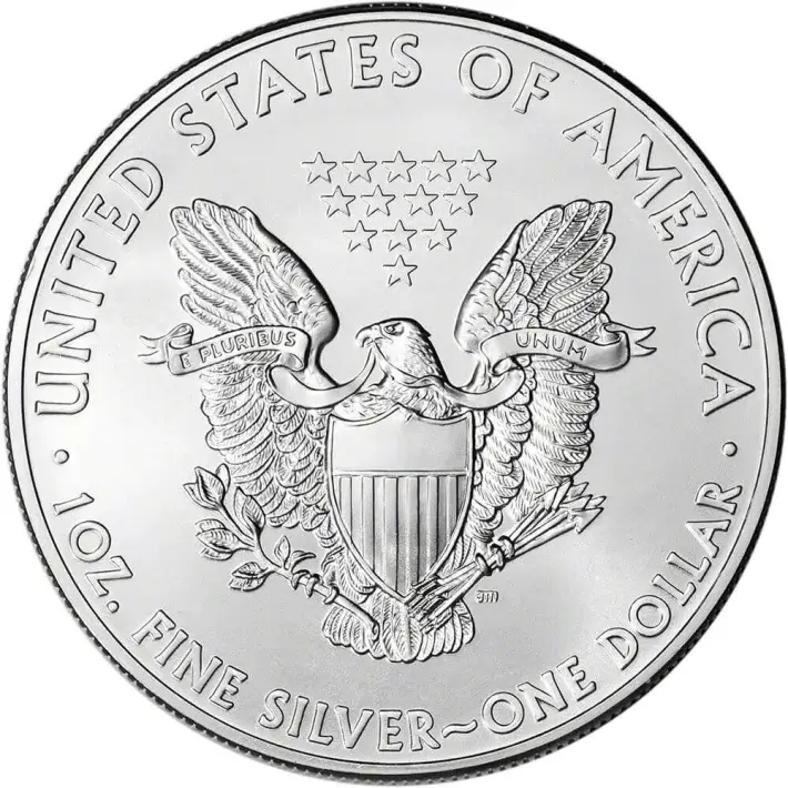 2011 American Silver Eagle 1 oz $1 - 1 Roll - Twenty 20 BU Coins in Mint Tube #2