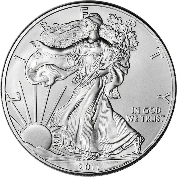 2011 American Silver Eagle Coin - NGC MS69 #4
