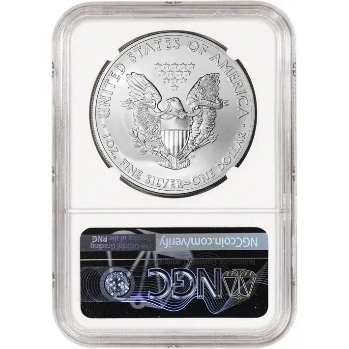 2012 American Silver Eagle - NGC MS70 #3