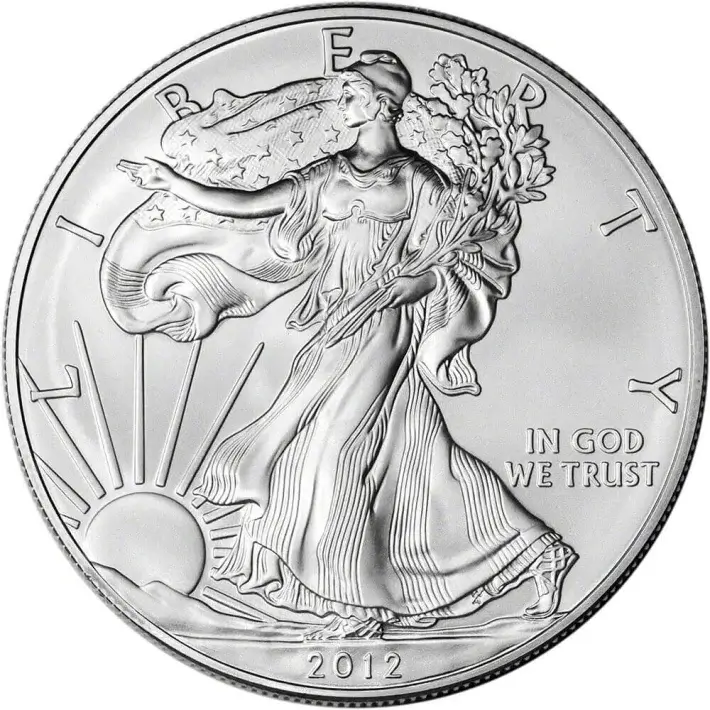 2012 American Silver Eagle - NGC MS70 #2