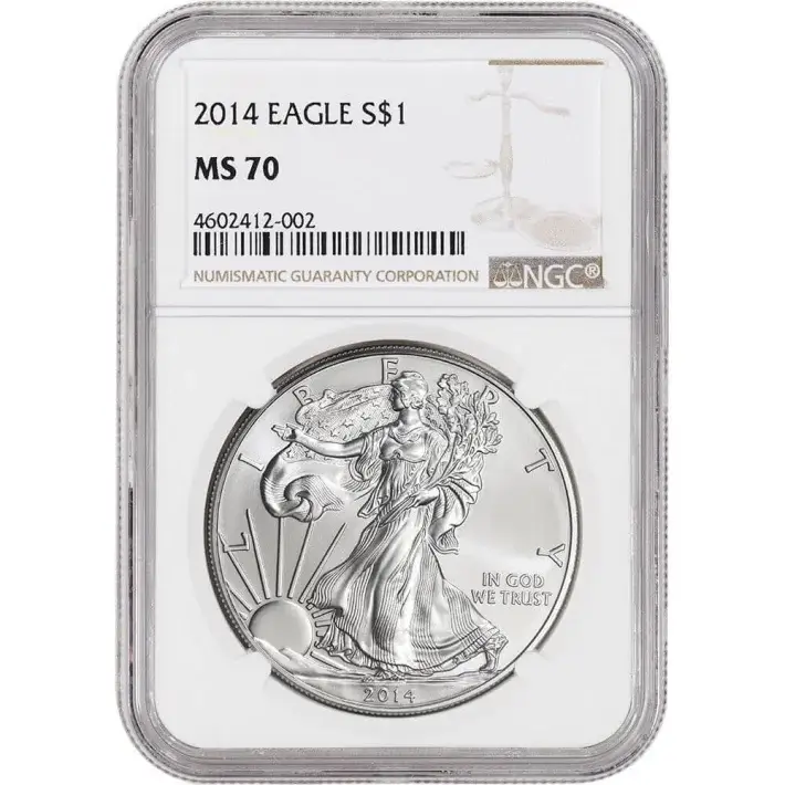 2014 American Silver Eagle - NGC MS70 #1