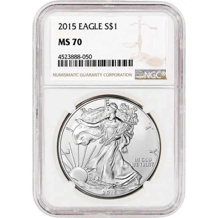 2015 American Silver Eagle - NGC MS70 #1