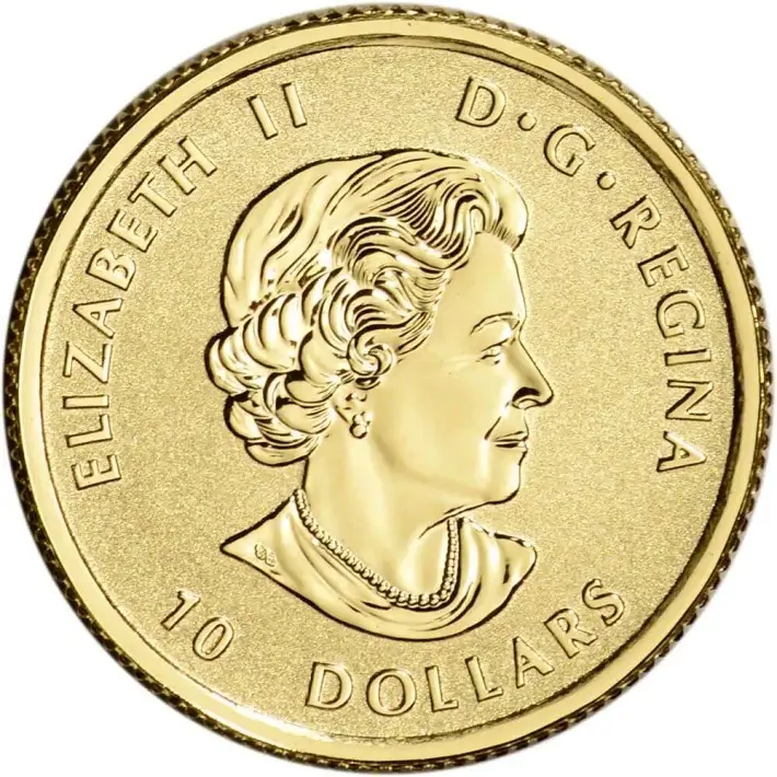 2018 Canada Gold Wolverine 1/4 oz $10 - Reverse Proof #2