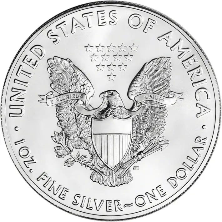 2020 American Silver Eagle 1 oz $1 - BU #2