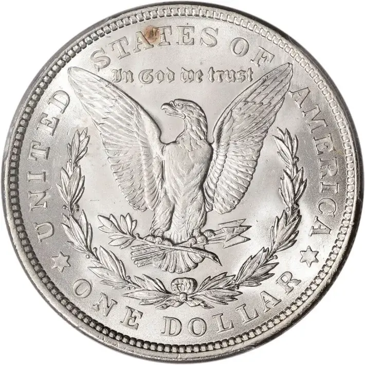 1921 US Morgan Silver Dollar $1 - PCGS MS65 - Random Label #2