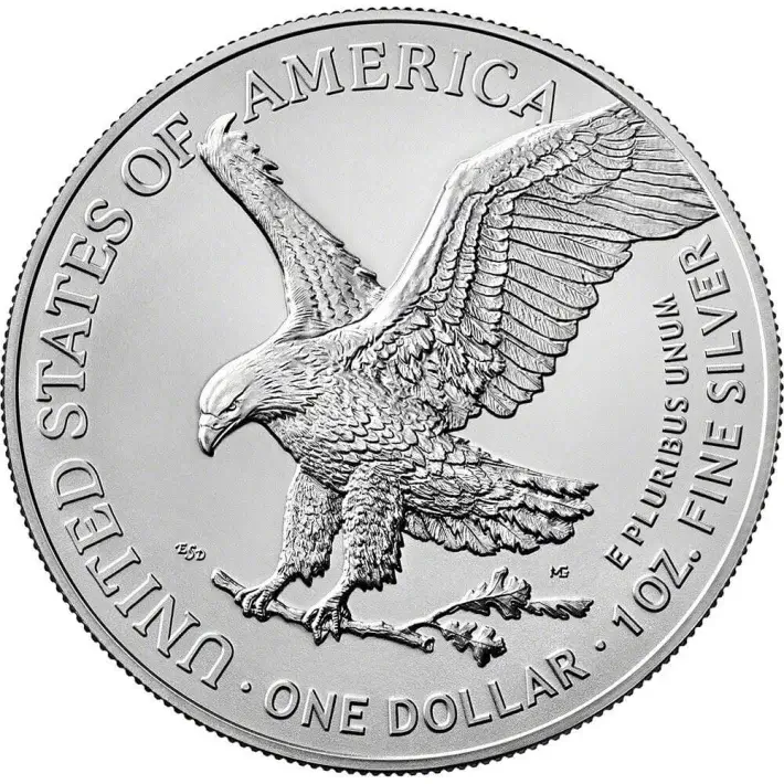 2022 American Silver Eagle 1 oz $1 - BU #2