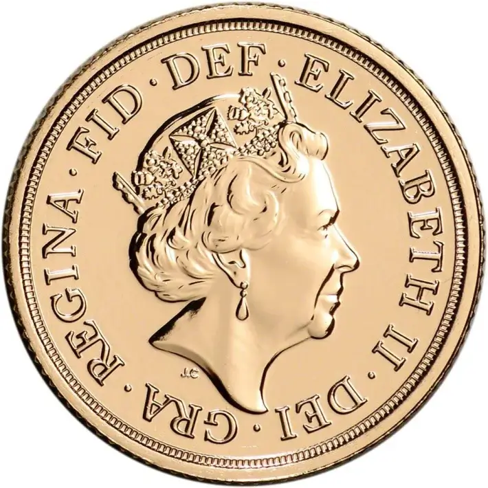 2022 Great Britain Gold Sovereign .2354 oz - Elizabeth II - BU #2