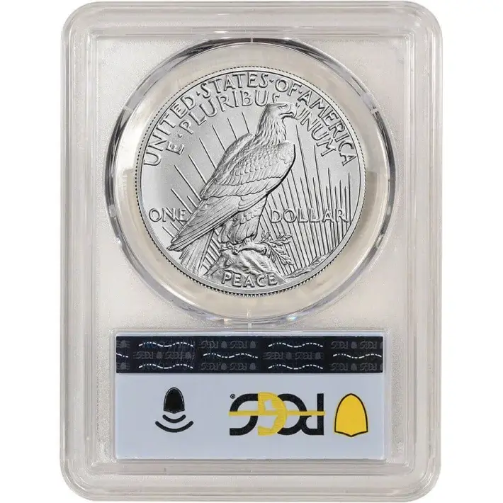 2023 US Peace Silver Dollar $1 PCGS MS70 First Day Issue #3