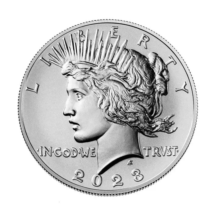 2023 US Peace Silver Dollar $1 PCGS MS70 First Strike Anniversary #4