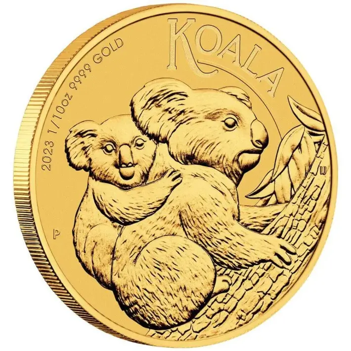 2023 P Australia Gold Koala 1/10 oz $15 - BU #3
