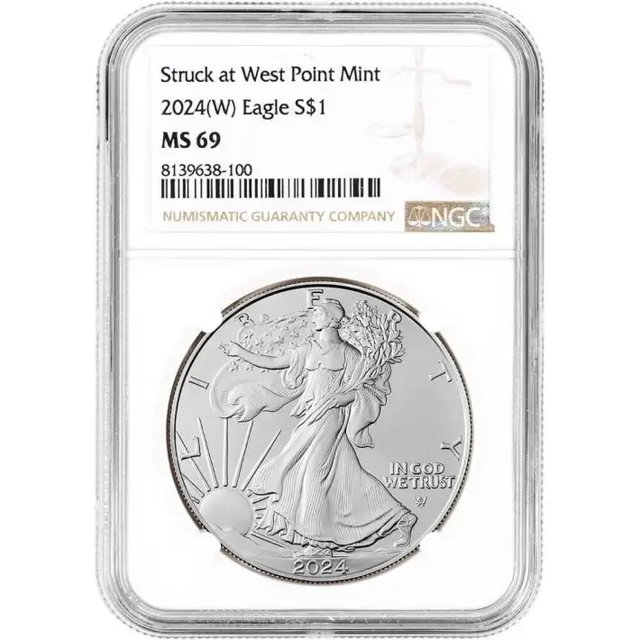 2024 (W) American Silver Eagle - NGC MS69 #1
