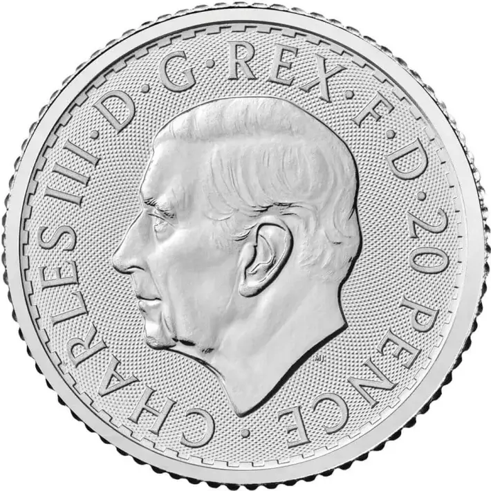 2024 Great Britain Silver Britannia 1/10 oz 20 Pence - BU #3