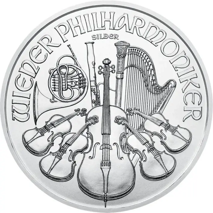 2024 Austria Silver Philharmonic 1 oz 1.5 Euro - BU #1