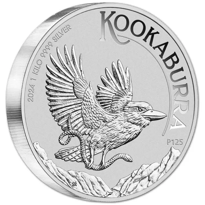 2024 P Australia Silver Kookaburra Kilo 32.15 oz $30 - BU #2